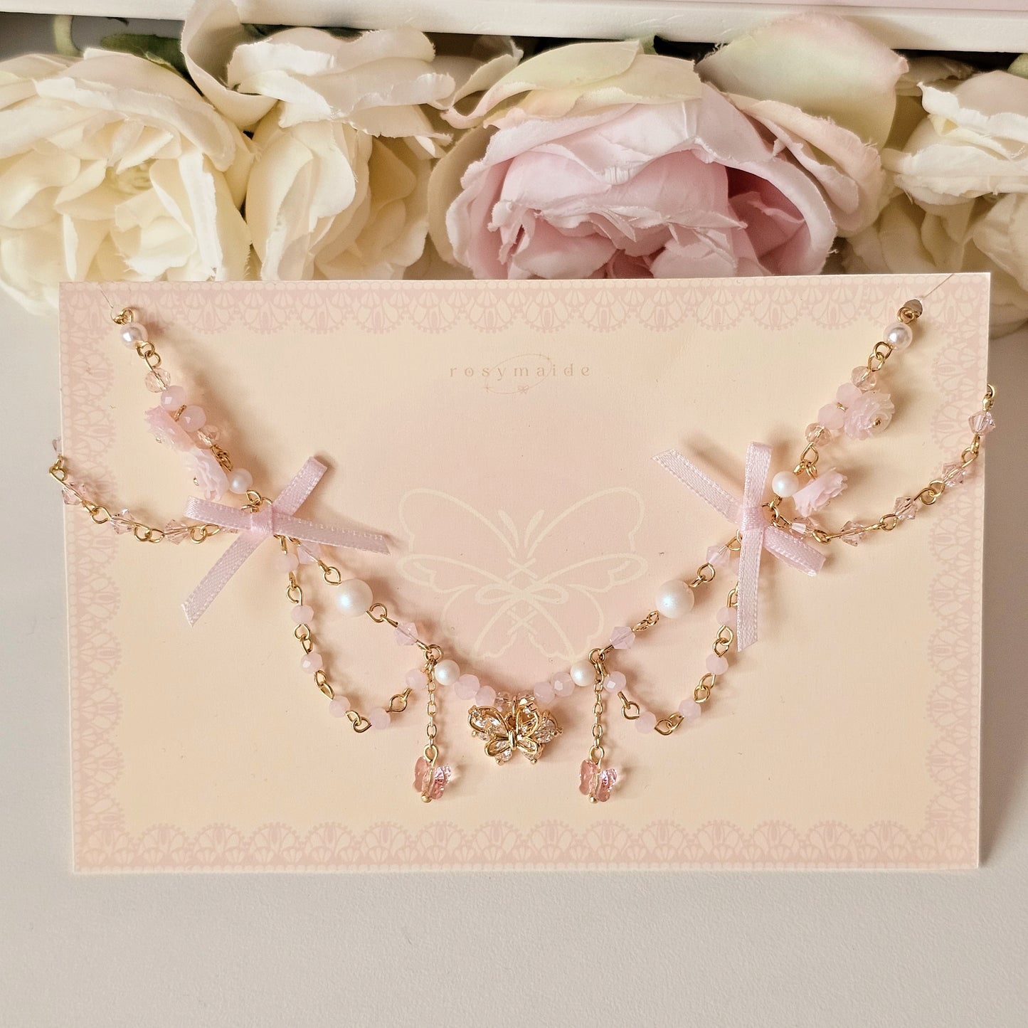 Butterfly Crystal Necklace