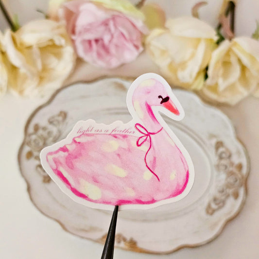 Light as a Feather Sticker