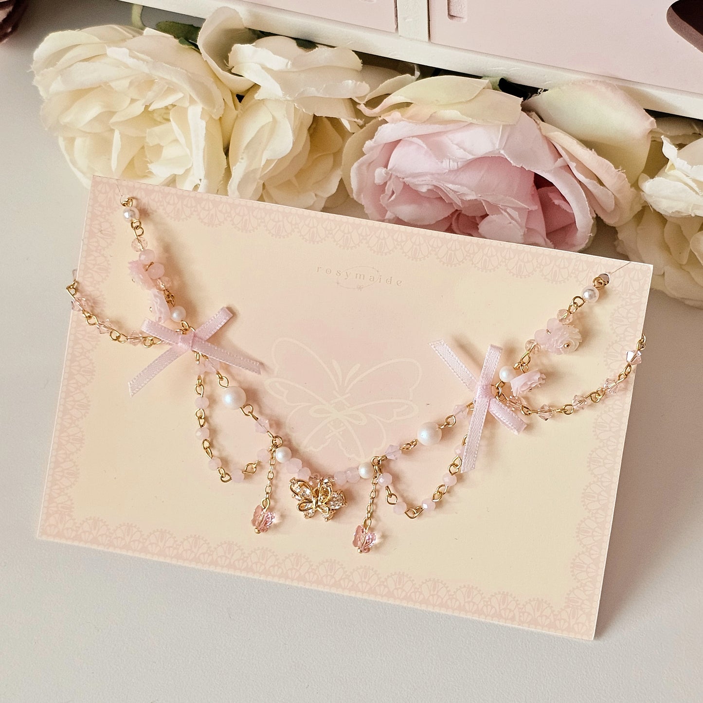 Butterfly Crystal Necklace