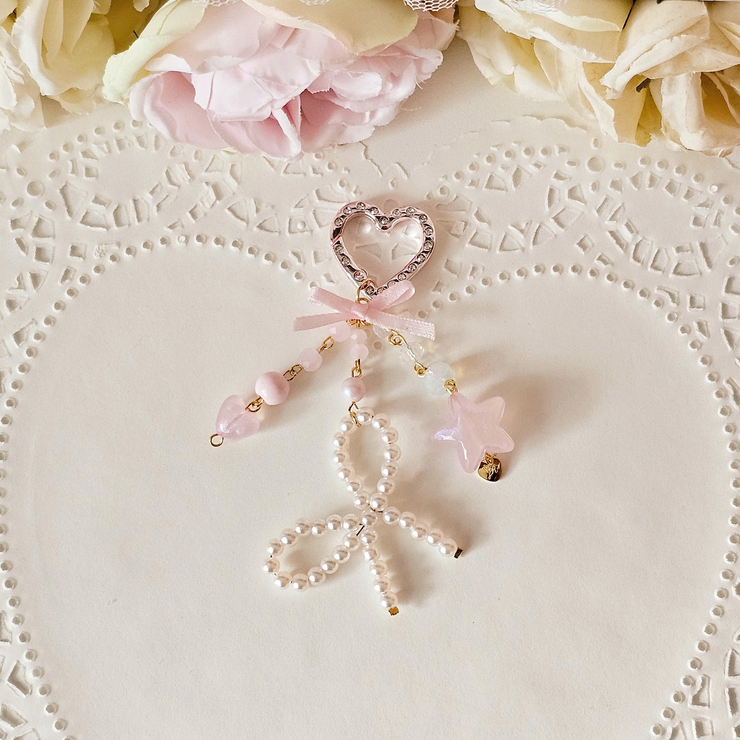 Summer in Pink Keychains