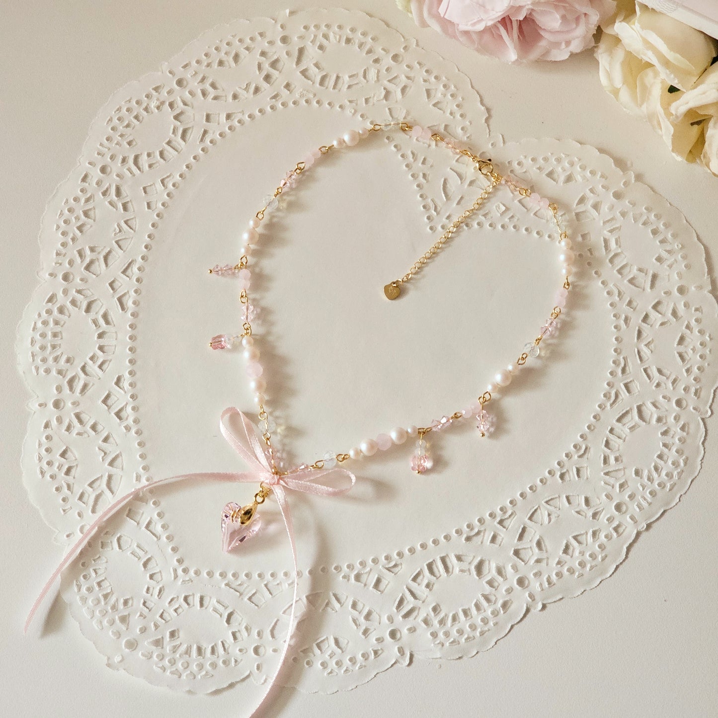 Summer in Pink Necklace