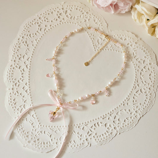 Summer in Pink Necklace